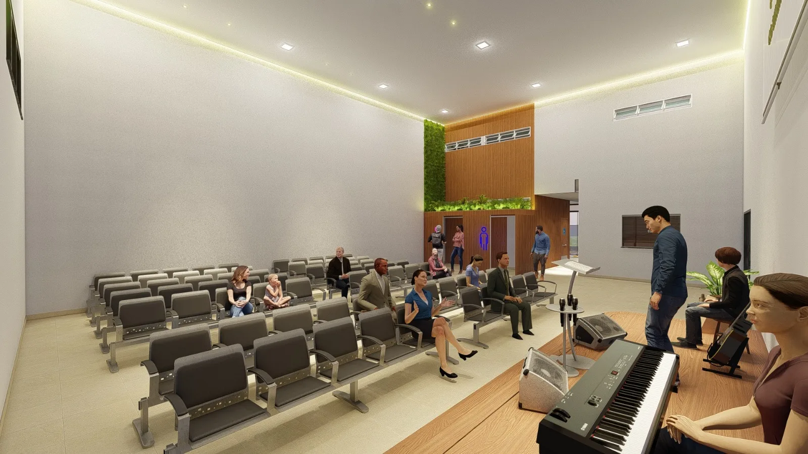 Auditório da nova sede